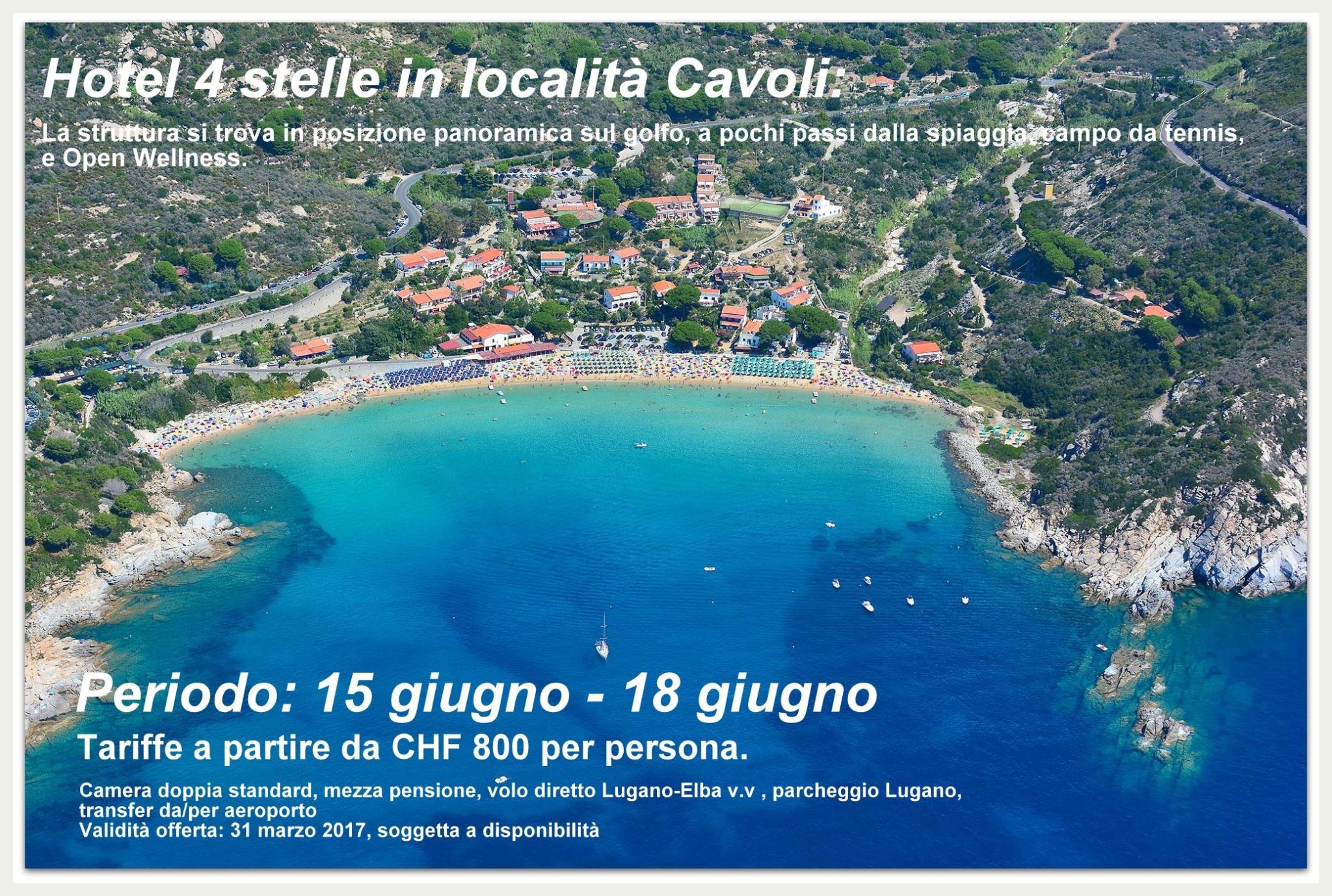 Silver Air offerta: Hotel 4 stelle in località Cavoli