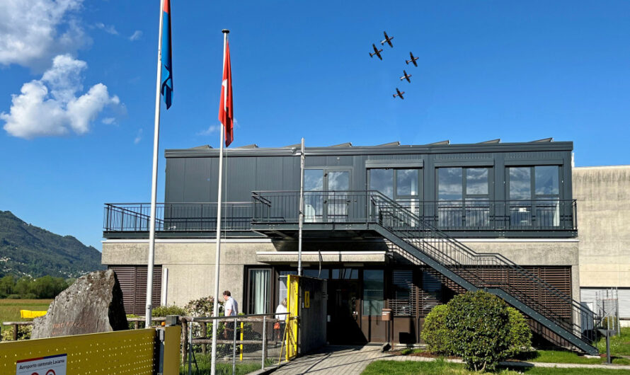 Inaugurata la nuova sede dell’Aeroporto cantonale di Locarno